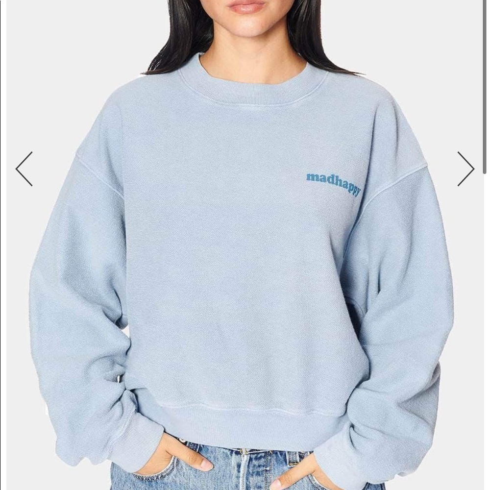 Madhappy Peace Crop Crewneck